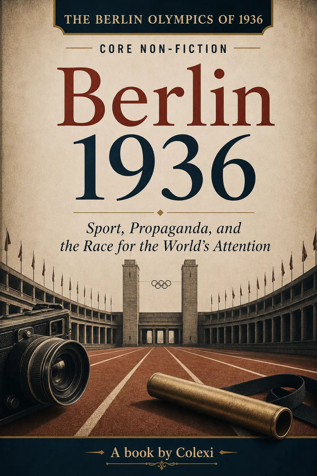 Cover artwork for Berlin 1936: Sport, Propaganda, and the Race for the World's Attention