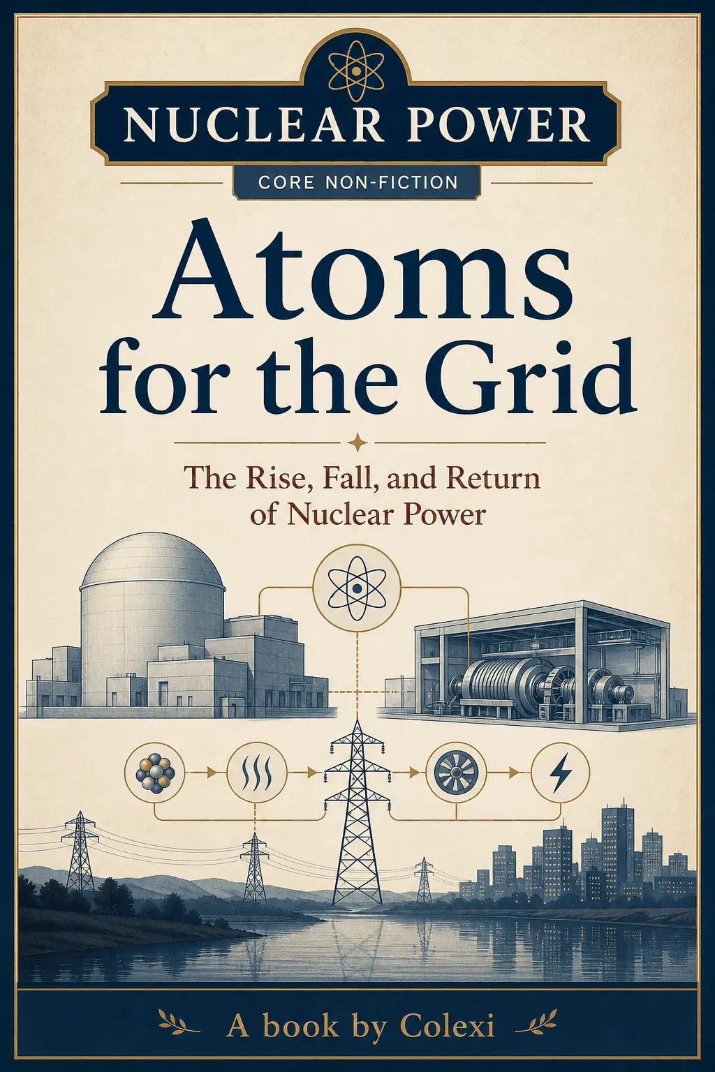 Cover artwork for Atoms for the Grid: The Rise, Fall, and Return of Nuclear Power