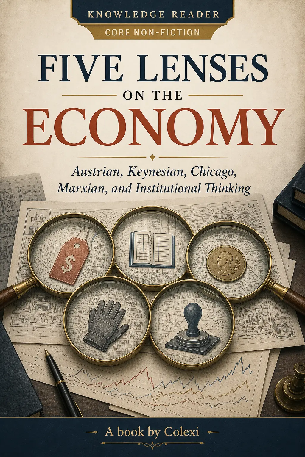 Cover artwork for Five Lenses on the Economy