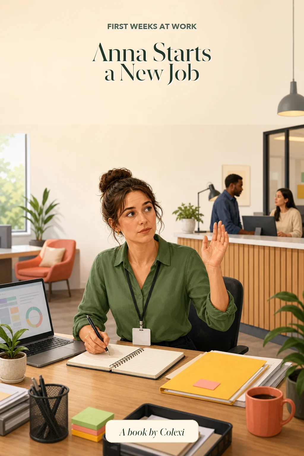 Cover artwork for Anna Starts a New Job
