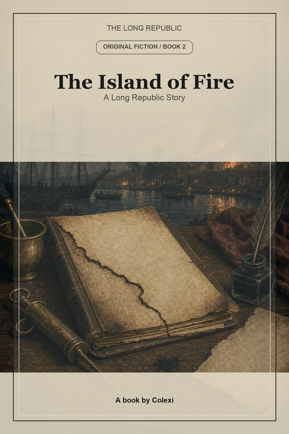 Cover artwork for The Island of Fire